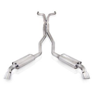 Chevrolet Camaro Performance Exhaust - Stainless Works - Cat Back, Chambered Turbo Mufflers - Polished - `10-`15